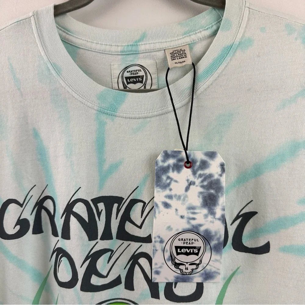 NWT Levi's x Grateful Dead Tie-Dye Tee Large